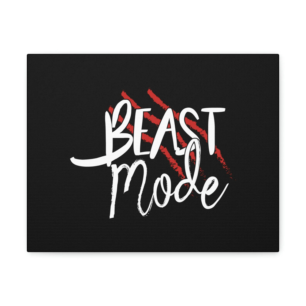 Beast Mode Wall Art Print Ready to Hang Unframed